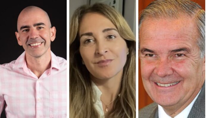 Marco Orsini, Lara Brandão e Acary Bulle