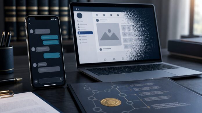 Provas digitais devem ter validação técnica ou registro de cadeia de custódia para serem consideradas pelo judiciário.